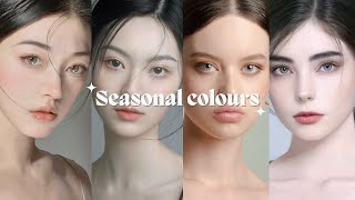 What Is Your Personal Color  12 seasonal color analysis with quiz [upl. by Payton982]