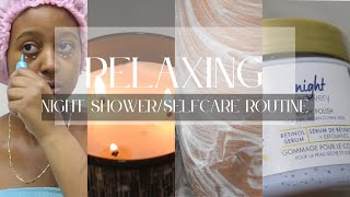 MY RELAXING NIGHT SHOWER amp SELFCARE ROUTINE 2024🌙 nightroutine shower selfcareroutine hygiene [upl. by Atterys]