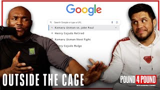 Kamaru Usman amp Henry Cejudo React to Hilarious Google Search Results  Pound 4 Pound Clip [upl. by Sundstrom]