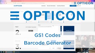 Barcode Generator  GS1 Codes [upl. by Arihsay]