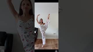 Ballerina Trying TikTok Trend [upl. by Acissey13]