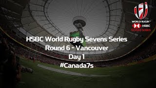 HSBC World Rugby Sevens Vancouver  Day 1 Spanish Commentary [upl. by Atinat]