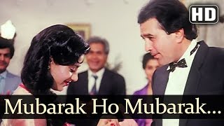 Mubarak Ho Mubarak Ho  Smita Patil  Rajesh Khanna  Raj Babbar  Angaaray  Hindi Sagaai Song [upl. by Chassin]