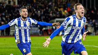 Varbergs BoIS 1  2 IFK Göteborg Dramatiken när IFK Göteborg säkrade Allsvensk kontrakt [upl. by Kile]