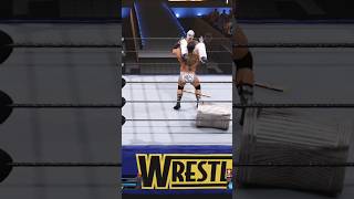 WWE 2K24 Shorts 28 Batista Hits Rey Mysterio With Powerbomb 🔥 wwe2k24 wwe shorts [upl. by Ursa71]