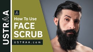 How To Use Face Scrub  DeTans Evens Skin Tone  USTRAA [upl. by Dnalsor]