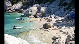 Beach Žuljana bay Vučine Pelješac  TOP [upl. by Oetomit]