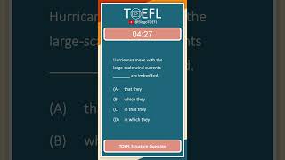 TOEFL Grammar Practice 267  Structure Questions Adjective Clauses [upl. by Lonnie344]