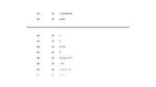 BECE 1994 Maths Paper 1 Answers [upl. by Folly]