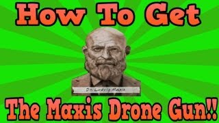 quotBlack Ops 2 Originsquot How To Get The Maxis Drone Secret Weapon Easter Egg [upl. by Jeremie147]