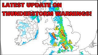 Latest Update on Severe Thunderstorm Warnings 10th June 2023 [upl. by Eislrahc682]