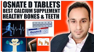 OsnateD Tablet Uses amp Benefits  Ossein Mineral Complex  Vitamin D  Treats Osteoporosis amp Bones [upl. by Aicekal]