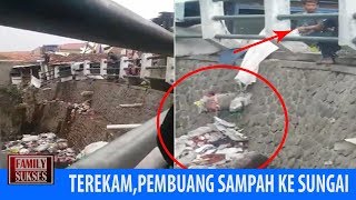 viralOrang Ini Buang Sampah Ke sungai CitarumLihat Apa Yang terjadi [upl. by Mello324]