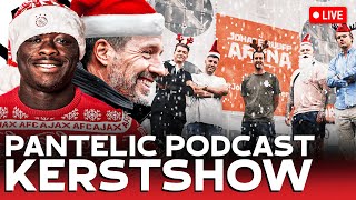 De Pantelic XXLKersthow met heel veel Ajaxgasten  Pantelic Podcast  S06E43 [upl. by Lemmueu]