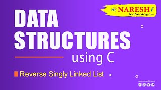 Reverse Singly Linked List  Data Structures using C [upl. by Aicirtal]