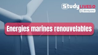 Les énergies marines renouvelables créatrices demplois [upl. by Illek]