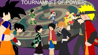 ANIME TOURNAMENT  Sticknodes Animation  fan made Pt 1  Naruto’s Path [upl. by Violante]