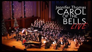 CAROL OF THE BELLS Live Epic Orchestra Piano Version  Performed by Composer Jennifer Thomas [upl. by Henryetta]