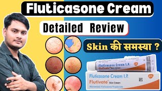 Fluticasone cream ip  Flutivate Skin Cream Uses in hindi  Fluticasone Cream Review [upl. by Yhtak]