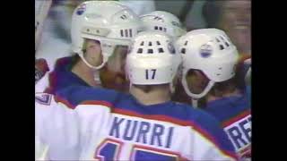 NHL Classic Games 1983 Flames vs Oilers  Division Final Gm 5 [upl. by Schonfield]