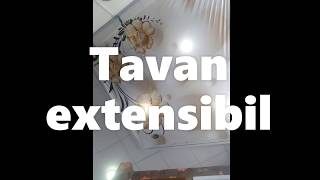 Tavan extensibil  alternativa la tavanul clasic fals din rigips [upl. by Ahsika658]