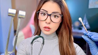 ASMR FASTEST Ear Exam Hearing Test Doctor Roleplay 👂 Ear Cleaning Medical Otoscope Beep [upl. by Nancy]