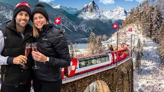 Worlds Most Scenic Train Ride  Glacier Express In Switzerland [upl. by Zaller353]