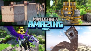 12 Amazing Minecraft Mods For 1201  ForgeampFabric [upl. by Nosmas76]