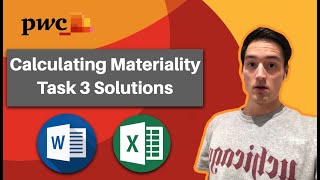 PWC TASK 3 CALCULATING MATERIALITY  VIRTUAL INTERNSHIP SOLUTIONS [upl. by Notaes]