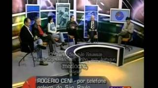 Rogério Ceni rebate acusação de jornalista do Sport Tv [upl. by Dearden576]