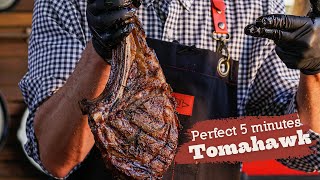 Perfect AtHome Tomahawk  Fast Grill Mode  Josh Rawson [upl. by Mackie]