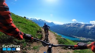 GoPro Wild Swiss Alps MTB Ride in 4K [upl. by Otreblig]