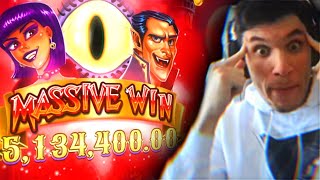 TRAINWRECKS 5 MILLION WIN GAMBLE  Trainwreckstv Win amp Gambling Highlights [upl. by Ennaus]