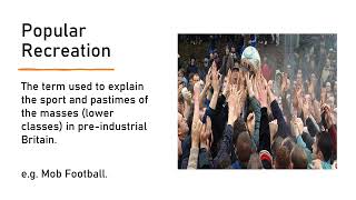 Sport amp Society Lesson 1 Pre Industrial Britain [upl. by Hallam]