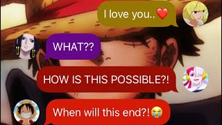 Everyone Falls For Luffy Part 13😂❤️  One Piece Groupchat [upl. by Indys]