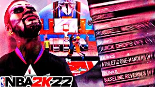 NBA 2K22 BEST DUNK PACKAGES FOR 7580 DRIVING DUNK UNBLOCKABLE DUNK PACKAGES [upl. by Ula874]