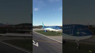 Corfu Landing Azerbaijan Airlines MSFS2020 [upl. by Ahsinyar]