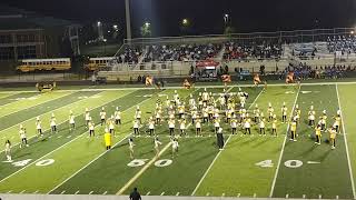 Wenonah High School Marching Band Half Time Show vs Ramsay High Marching Band 2022 CoachVeeTv [upl. by Ahsahs]