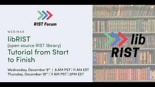 libRIST open source RIST library Tutorial from Start to Finish [upl. by Eilyak768]