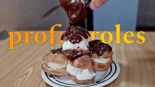 Como fazer profiteroles Mashle [upl. by Sugihara]