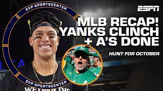 MLB RECAP ⚾️ Yankees clinch AL East As play final game in Oakland amp more  SC with SVP [upl. by Niram]