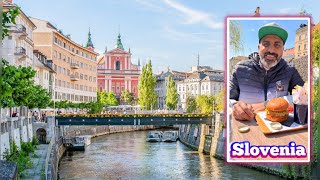 Slovenia 🇸🇮 Ljubljana city  Shockingly Beautiful 🚲🏰🇪🇺 [upl. by Dierolf410]