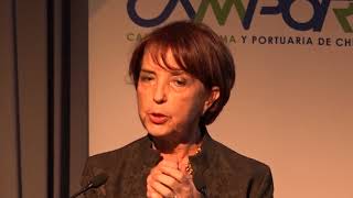 Exposición de Ministra de Transportes Gloria Hutt en Seminario Camport 2018 [upl. by Ronnie95]