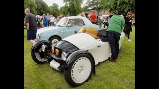 Morpeth Festival  Morgan 2022 Classic Car Leaving classiccars morpeth morgan [upl. by Aderb]