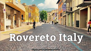 Rovereto Italy 🇮🇹  4k walking tour  Travel with Atiq [upl. by Ylremik]