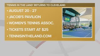 Tennis in the Land returns to Cleveland at Jacobs Pavilion at Nautica [upl. by Cash]