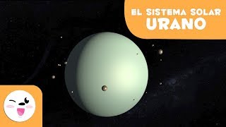 Urano el gigante helado  El sistema solar en 3D para niños [upl. by Naras346]