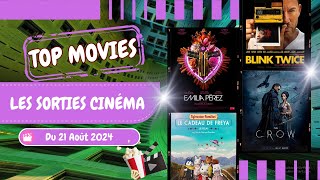 Les Sorties au Cinéma du 21 Août 2024 [upl. by Ennalyrehc]