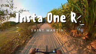 4K Cycling at the SAINT MARTIN Island  Insta One R [upl. by Ilojne57]