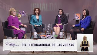 Día internacional de las Juezas 10 de marzo El avance en Paridad de Género justicia e igualdad [upl. by Publius]